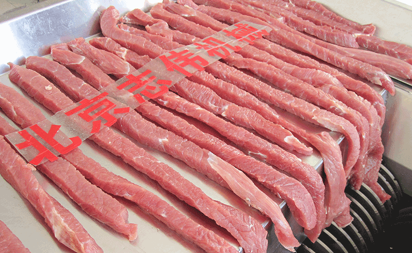 ZW-682大型切肉片、肉條機